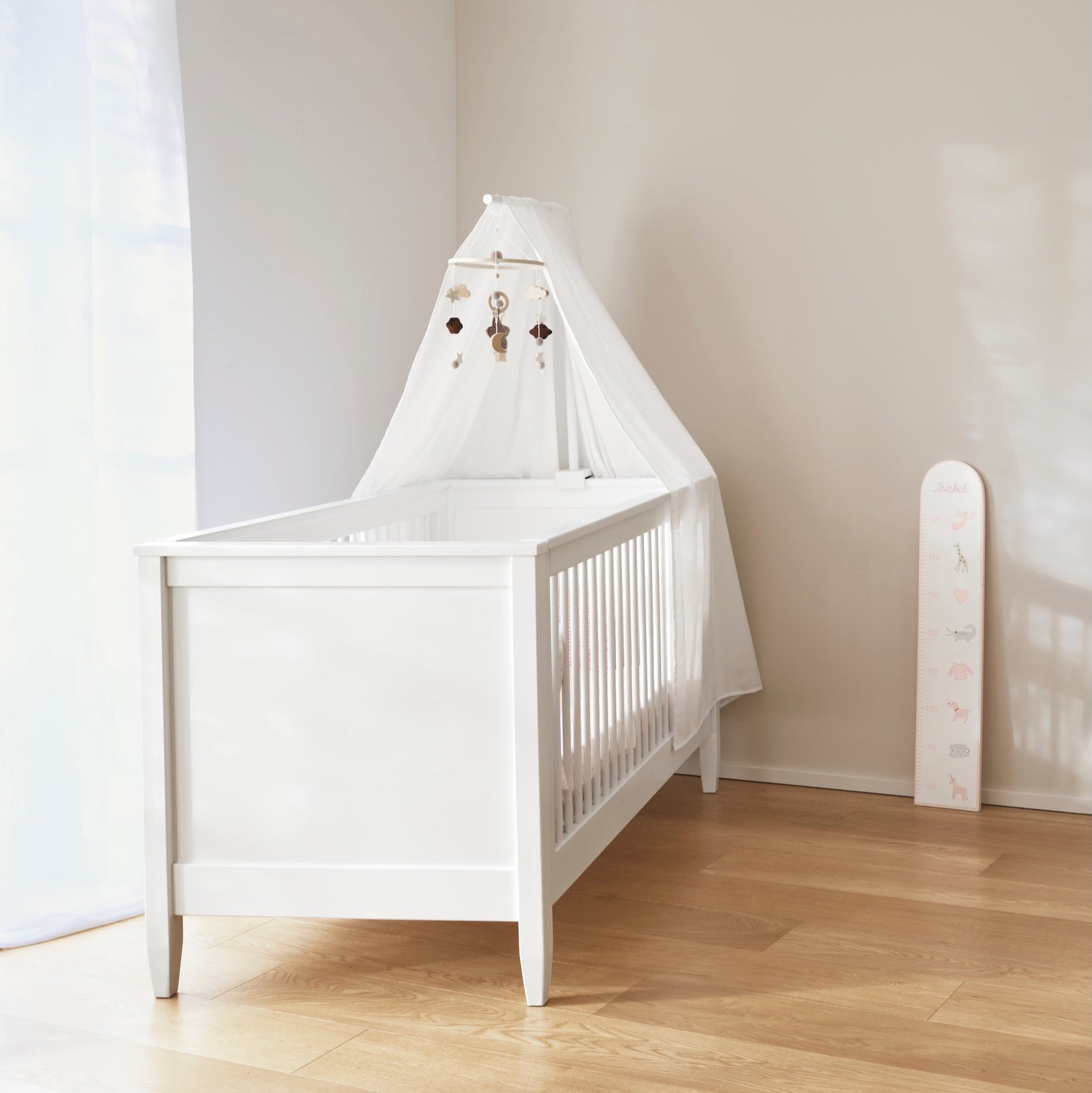 Himmelstange Babybett