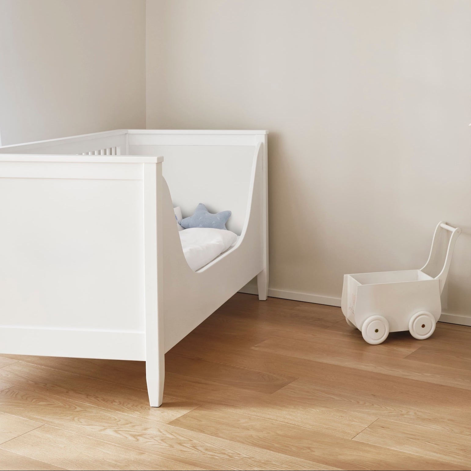 Umbausatz Babybett zu Kleinkindbett
