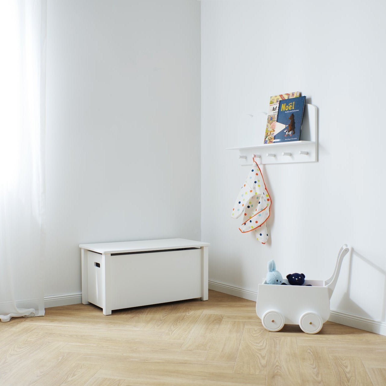 Spielzeugkiste Weiss