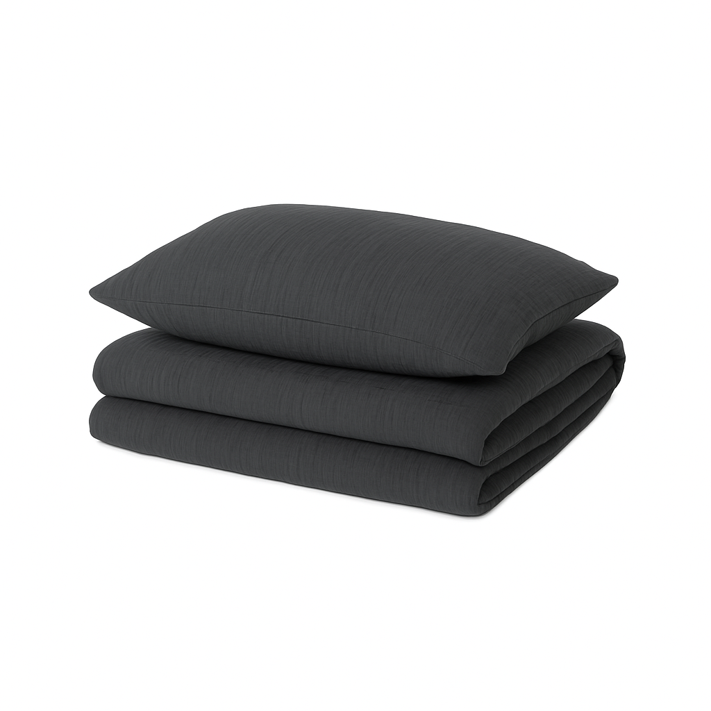 Junior Bettwäsche Musselin Graphittraum