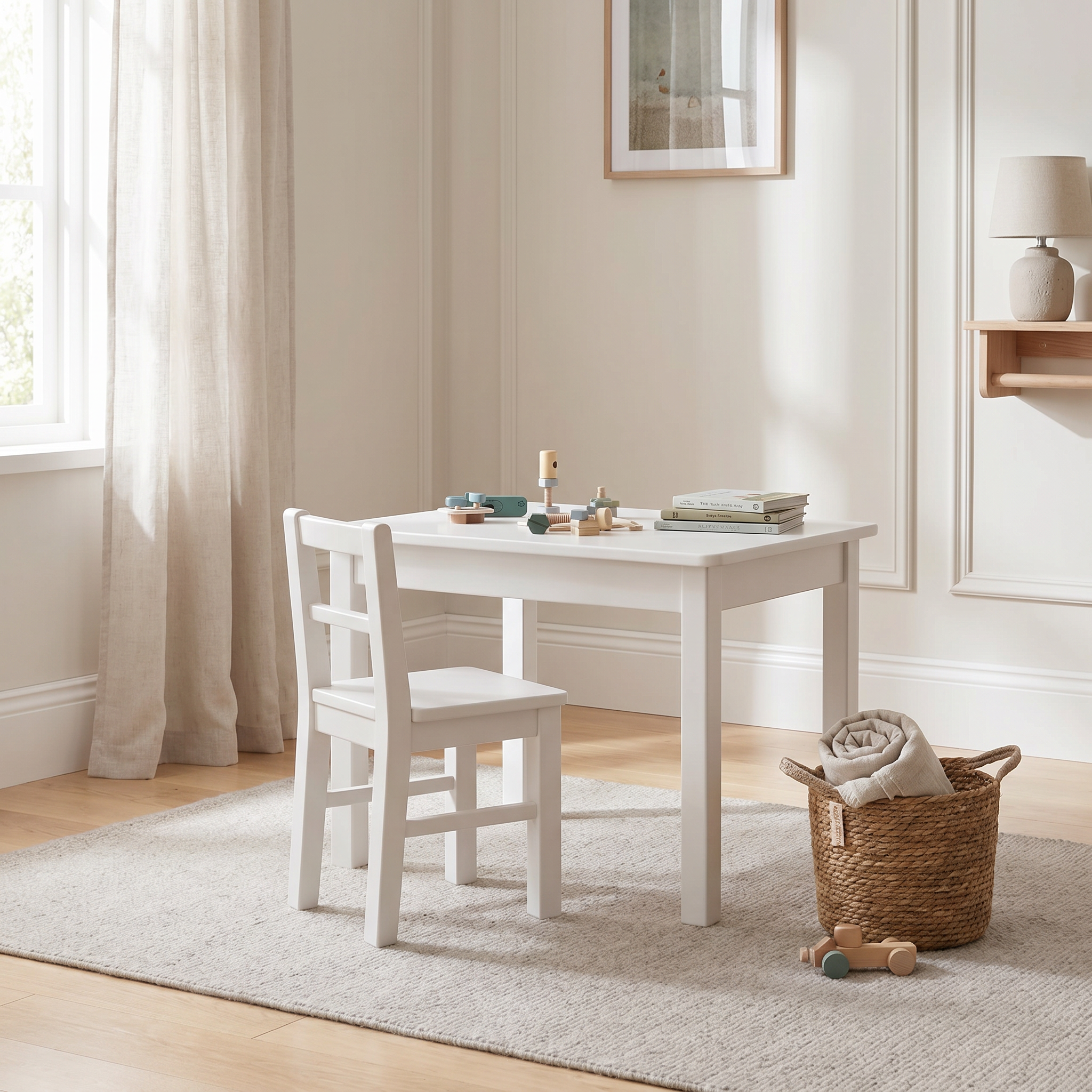 Children's Chair White