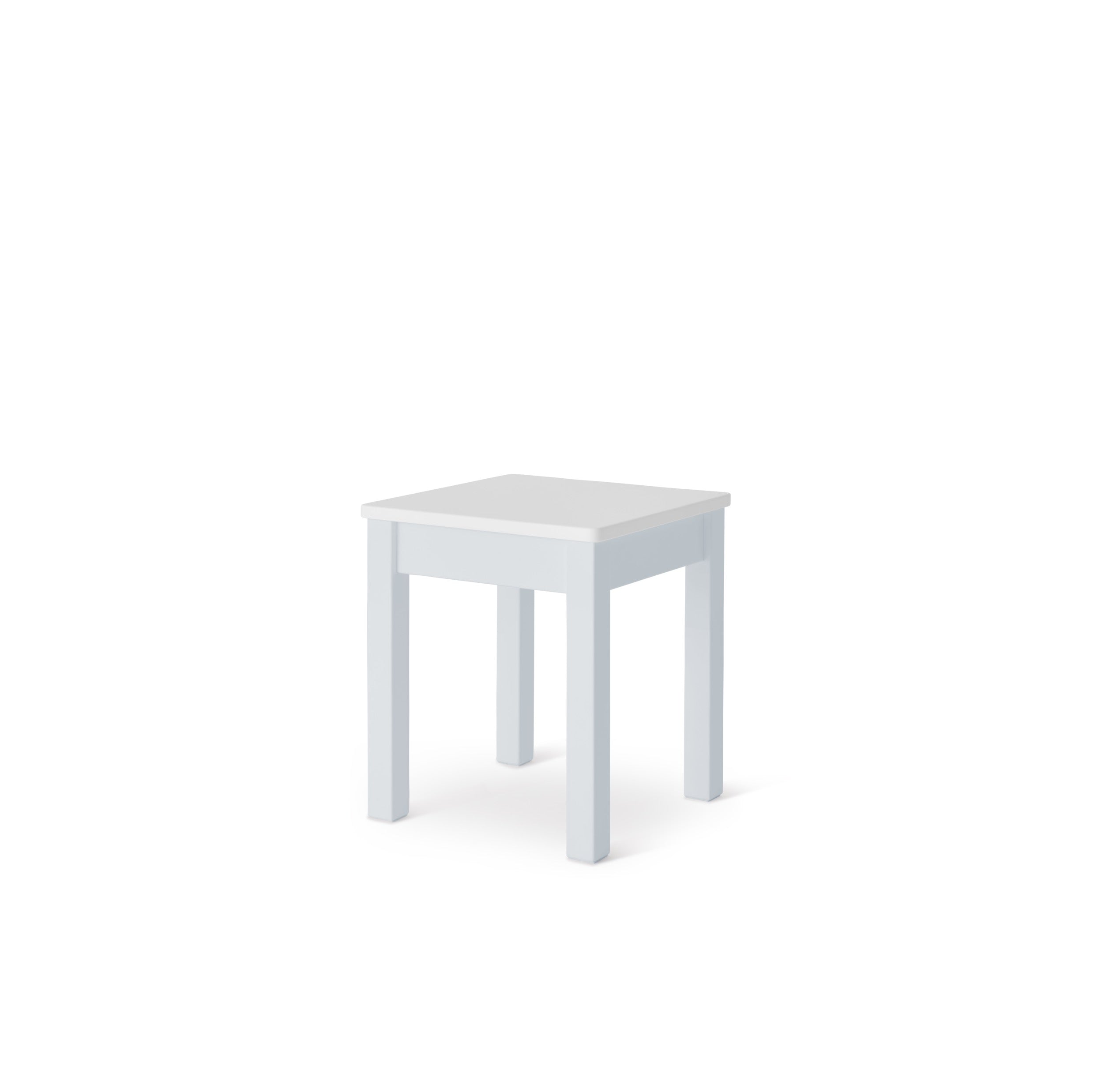 White nightstand