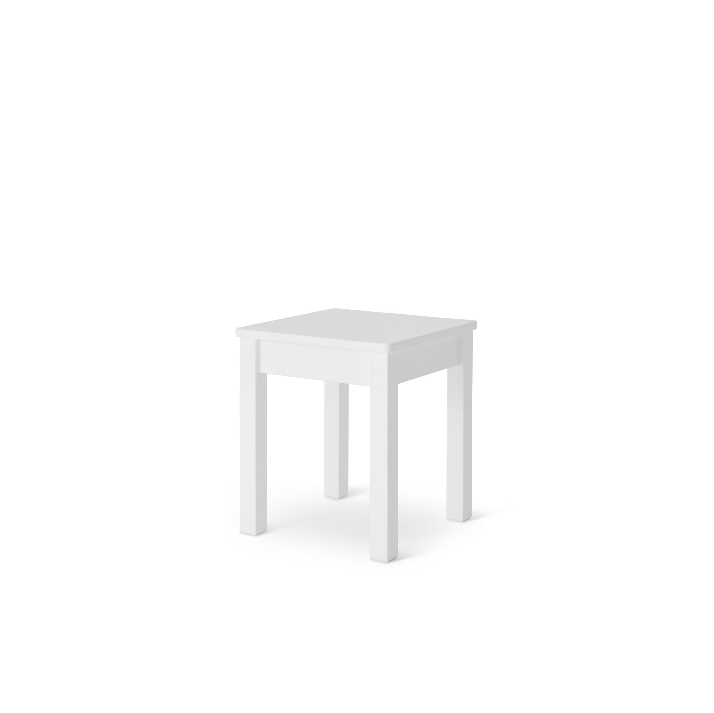 Nachttisch Weiss