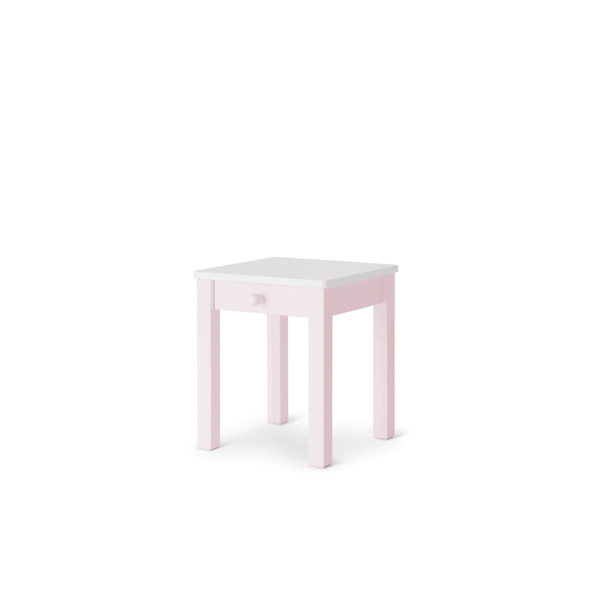 Nachttisch Rosa mit Schublade