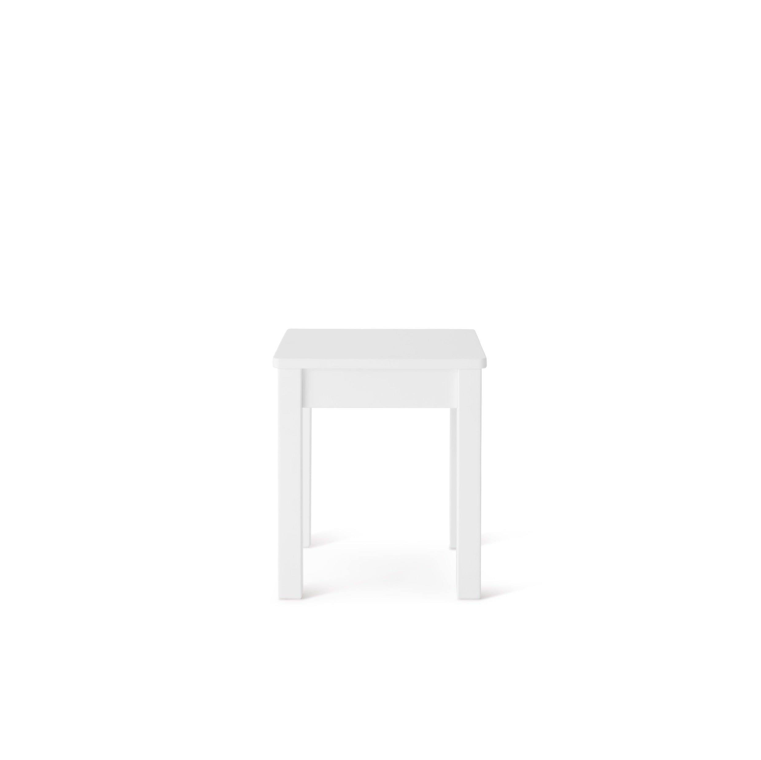 Nachttisch Weiss