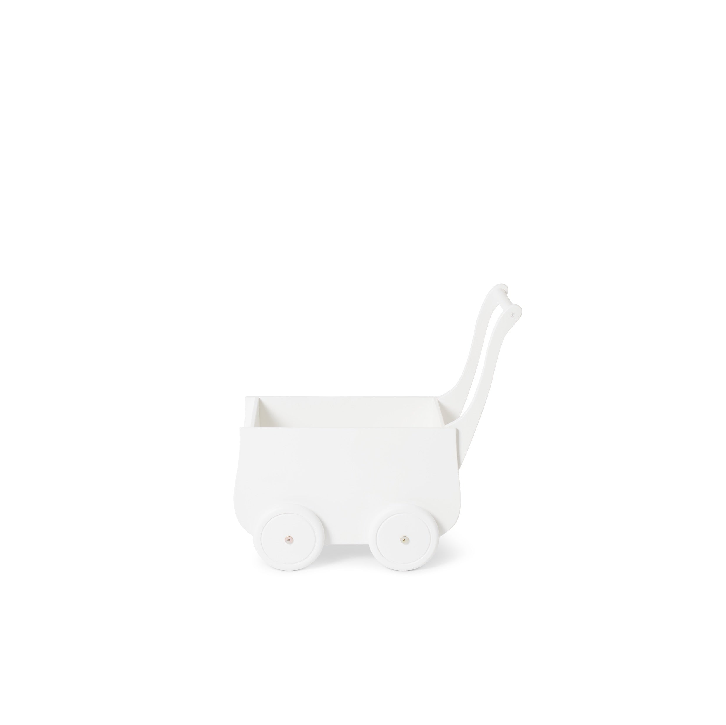 Puppenwagen Weiss