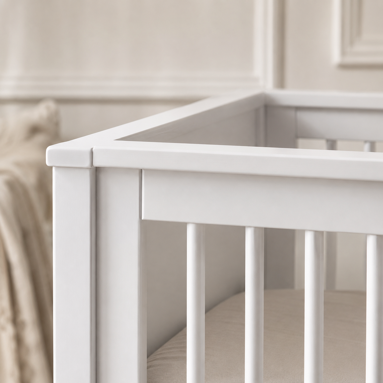 Baby Bed White