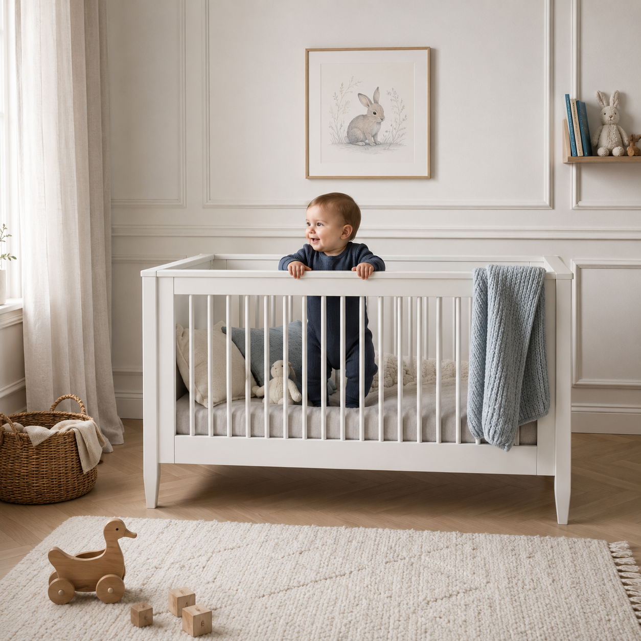 Baby Bed White