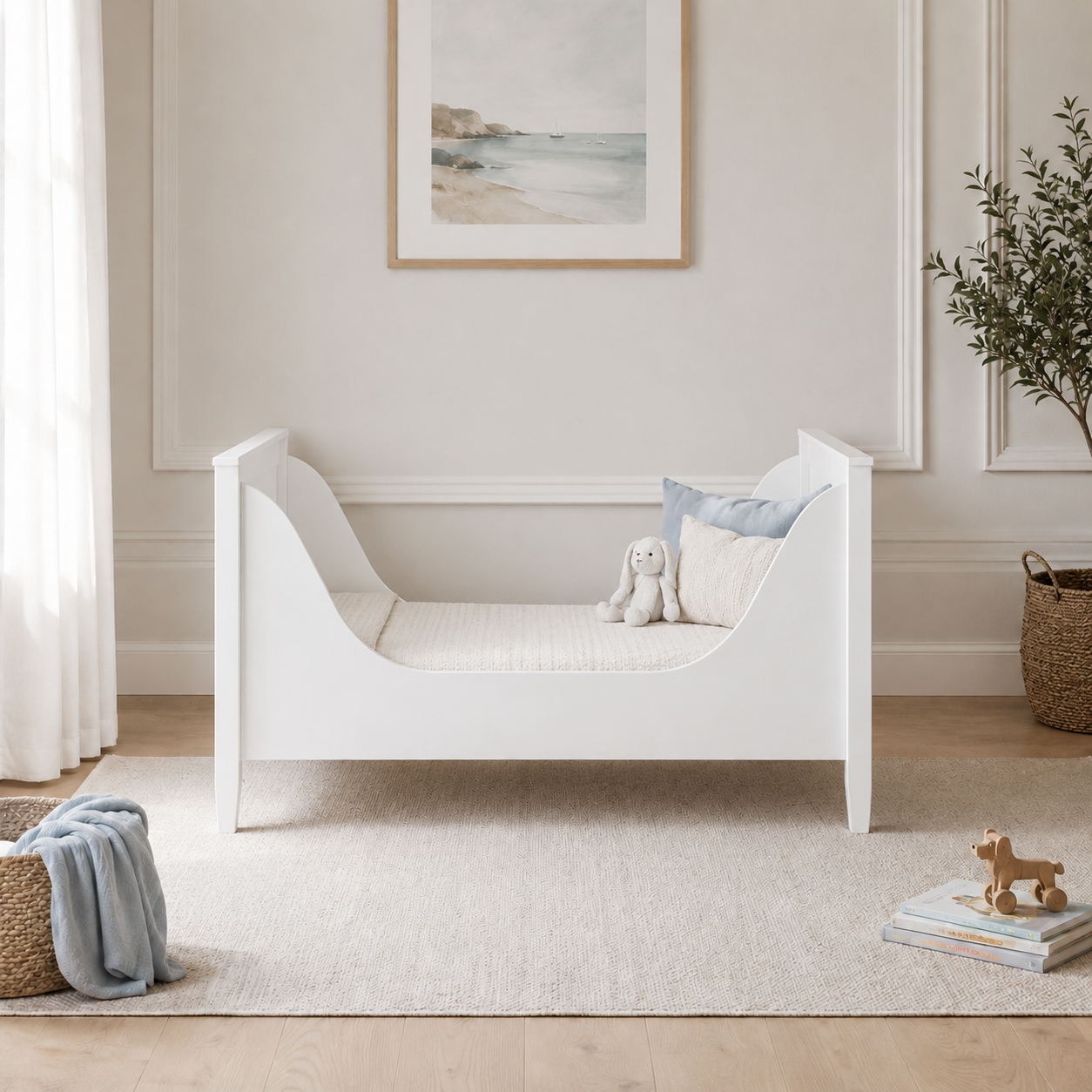 Umbausatz Babybett zu Kleinkindbett