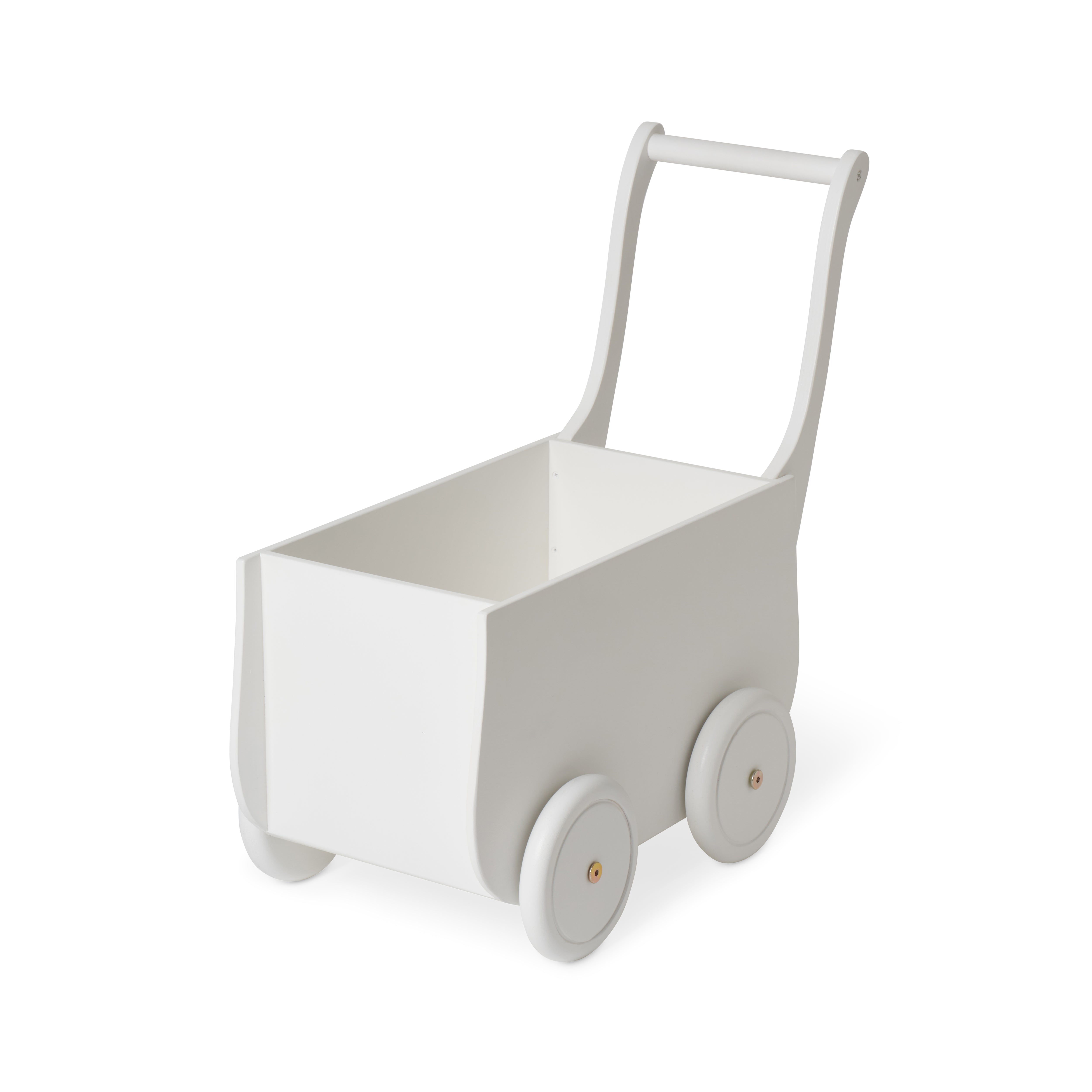 Puppenwagen Weiss