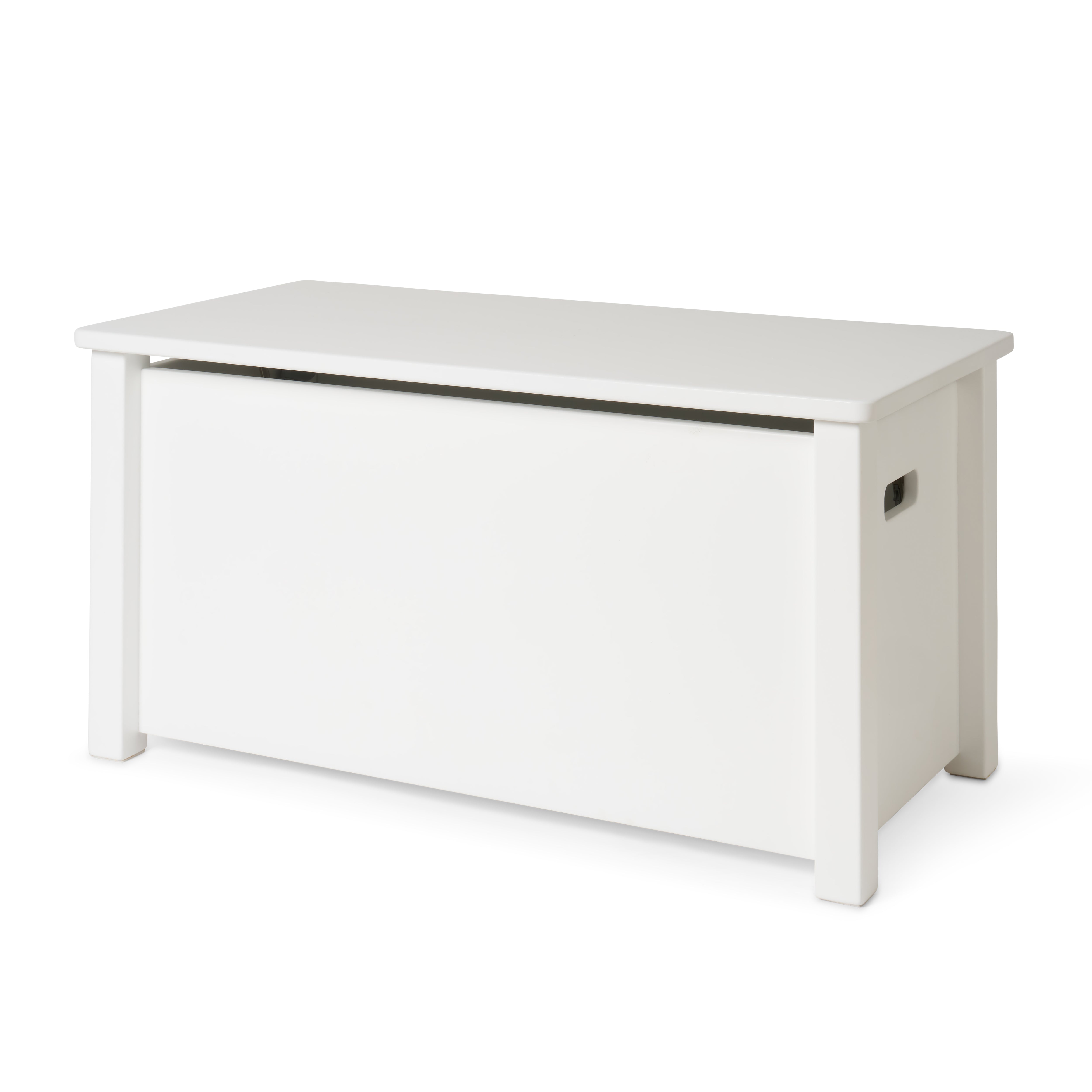 Toy box white-hand-painted