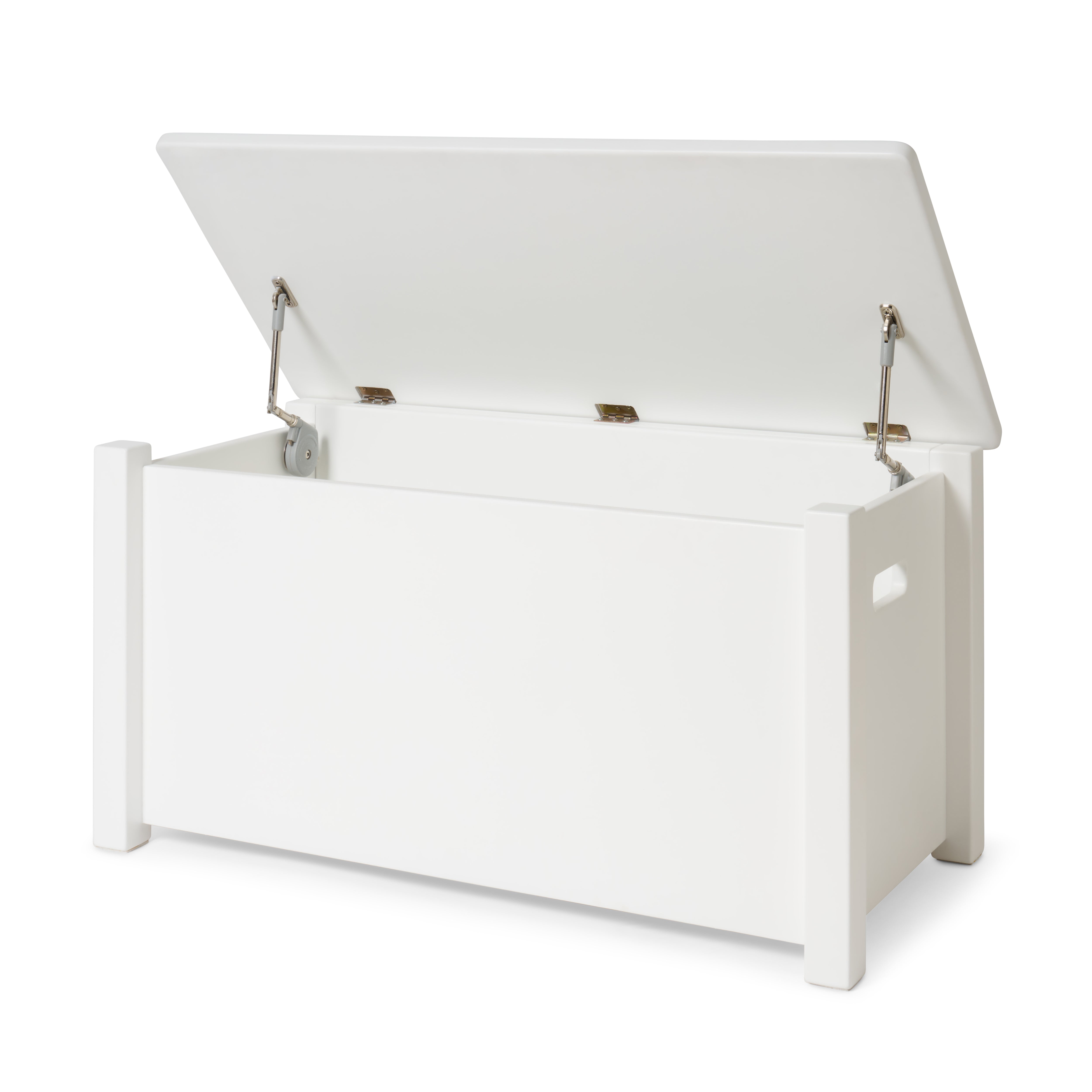 Toy box white-hand-painted