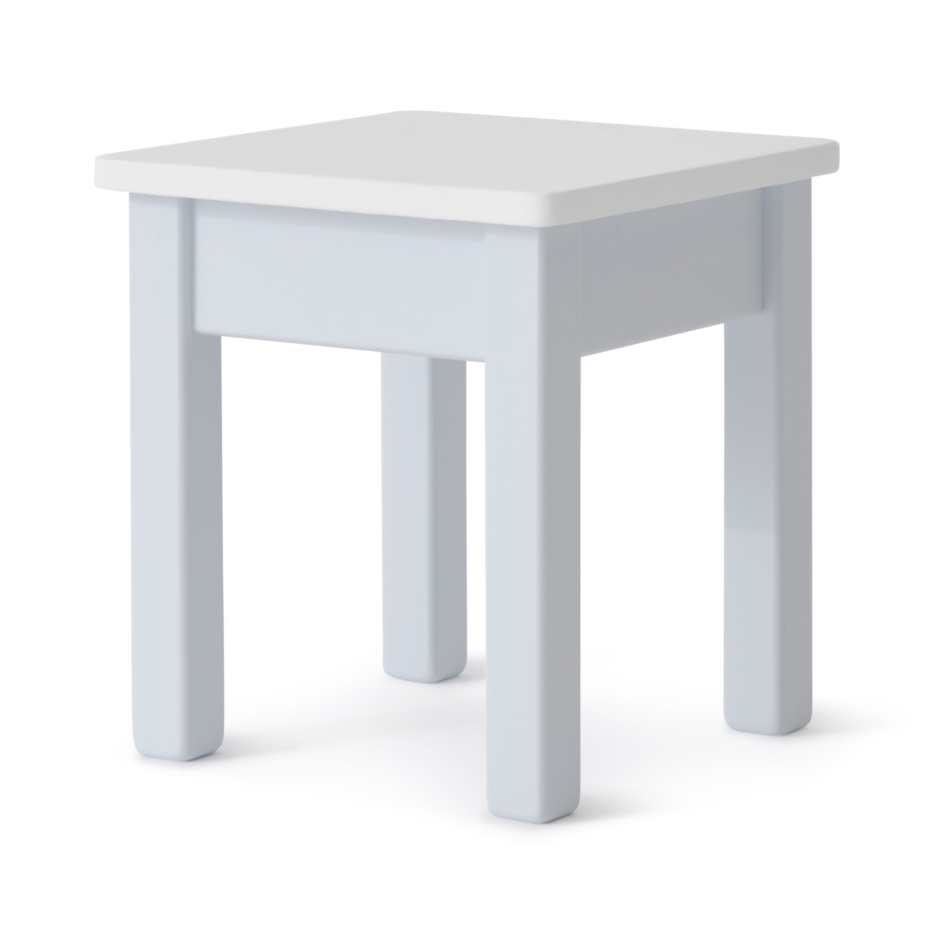 Tabouret pour enfant bleu clair