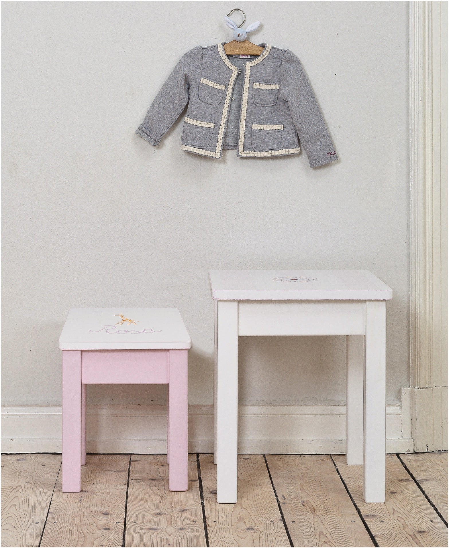 Children's Stool White