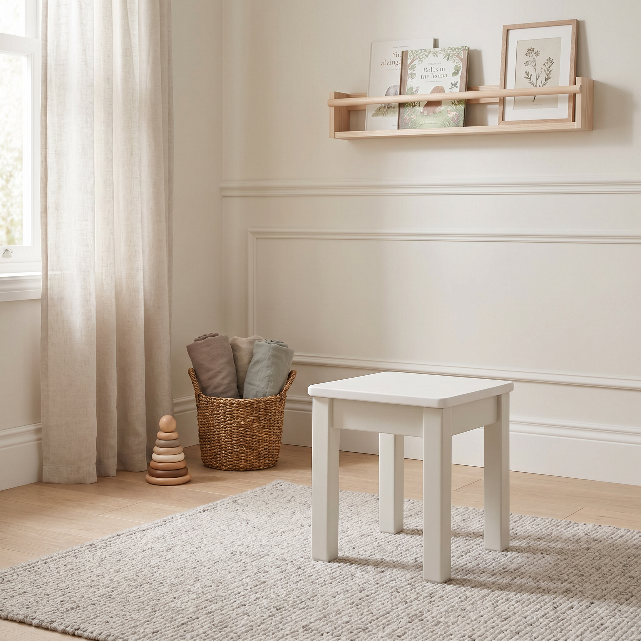 Children's Stool Pink