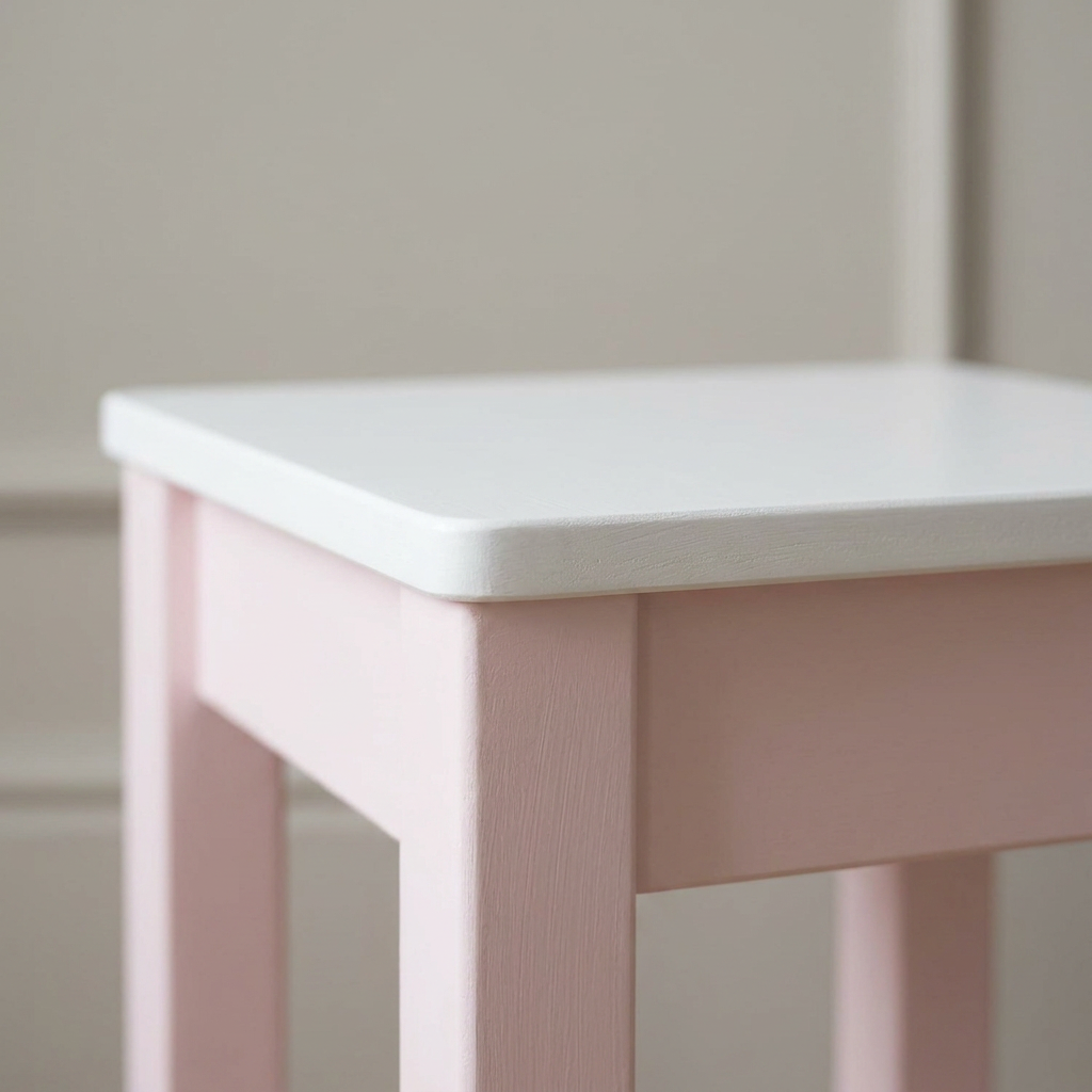 White nightstand