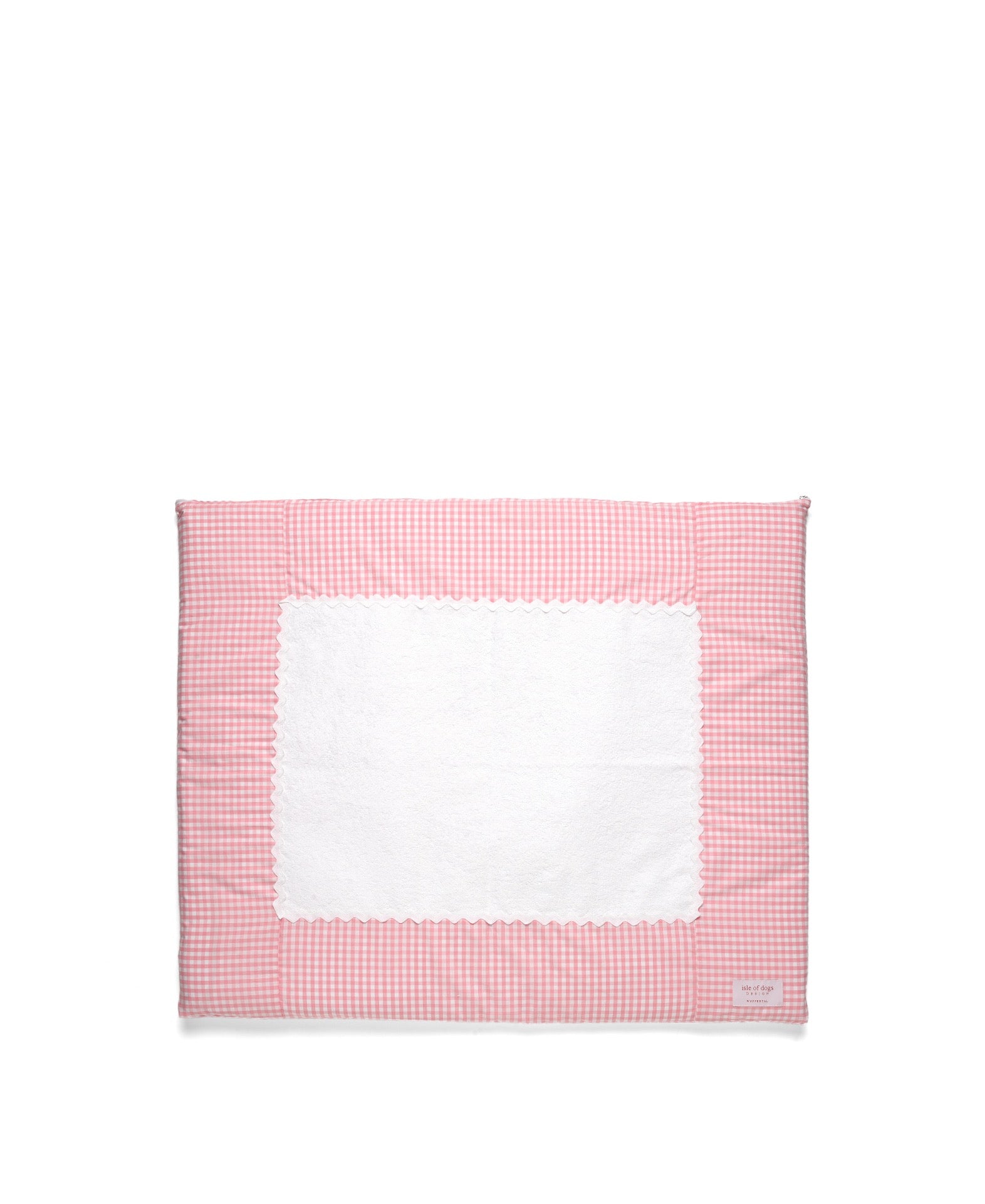 Changing Mat Cover Pink Checkered