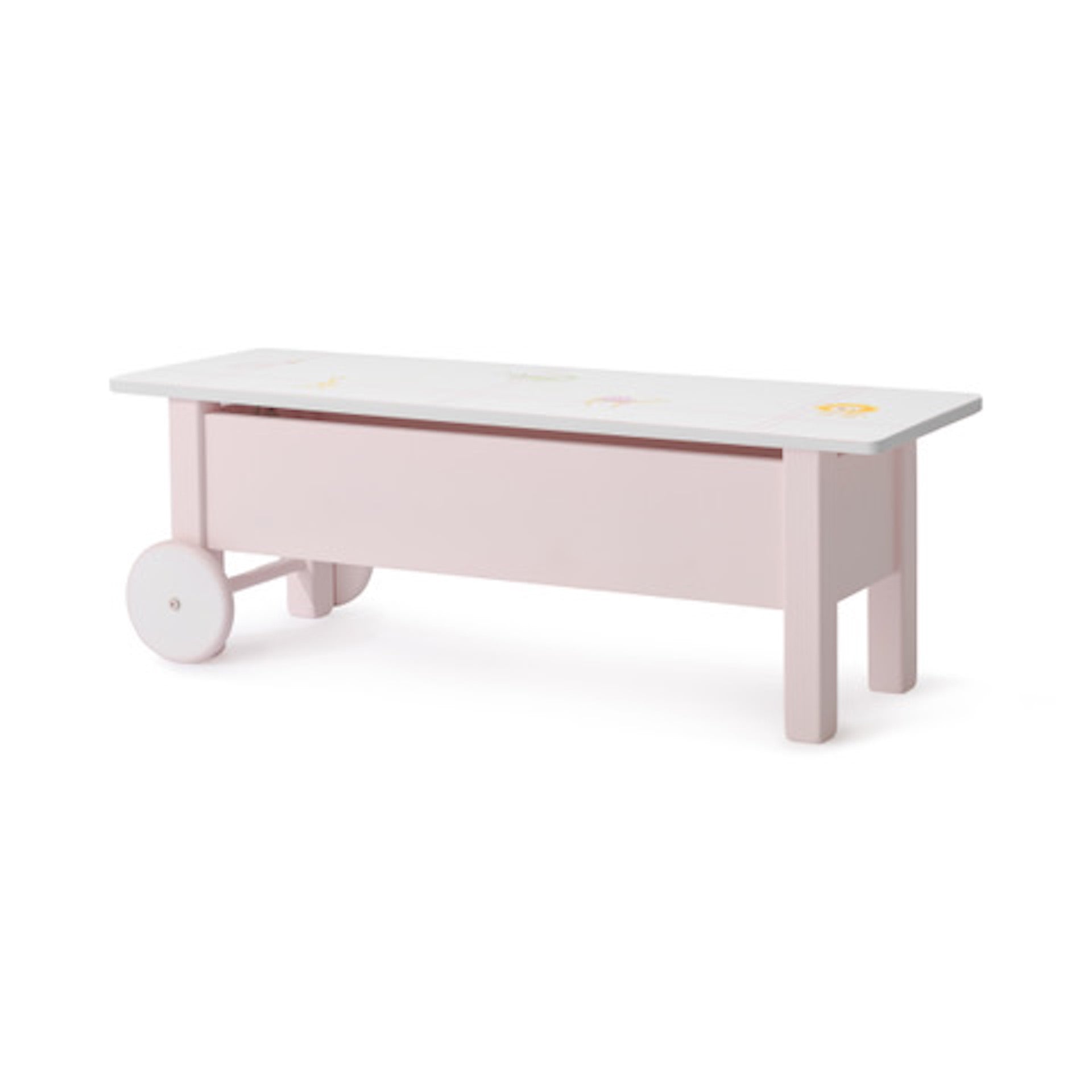 Children's Bench Pink-Handpainted