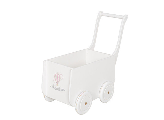 Puppenwagen handbemalt