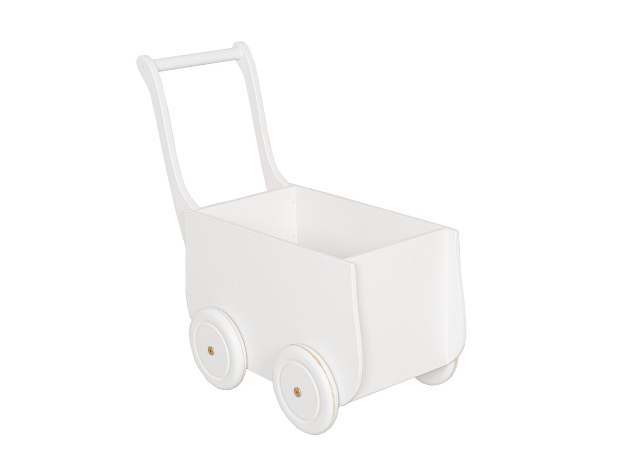 Puppenwagen weiss